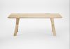 Bespoke Dining Table Oslo White Oiled Oak / 200cm / 100cm