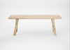 Bespoke Dining Table Oslo White Oiled Oak / 220cm / 90cm