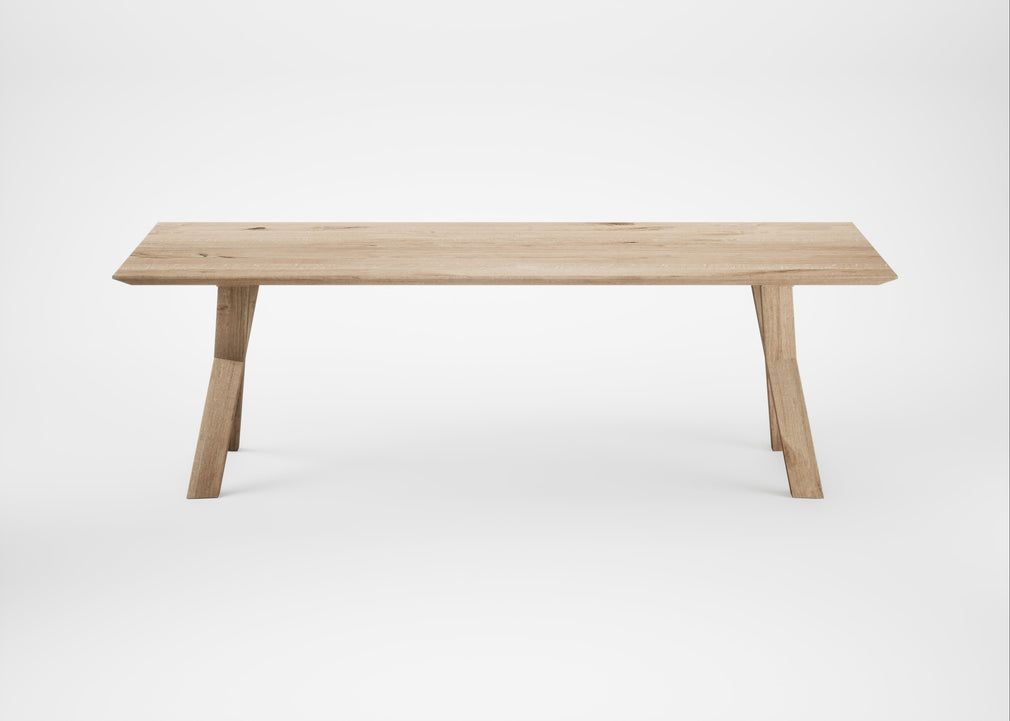 Bespoke Dining Table Oslo Blonde Oiled Oak / 240cm / 100cm