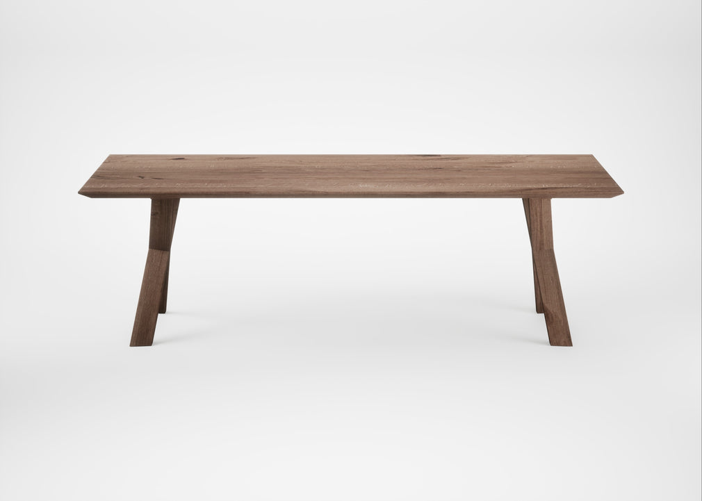 Bespoke Dining Table Oslo Smoked Oiled Oak / 240cm / 100cm