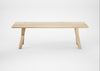 Bespoke Dining Table Oslo White Oiled Oak / 240cm / 100cm