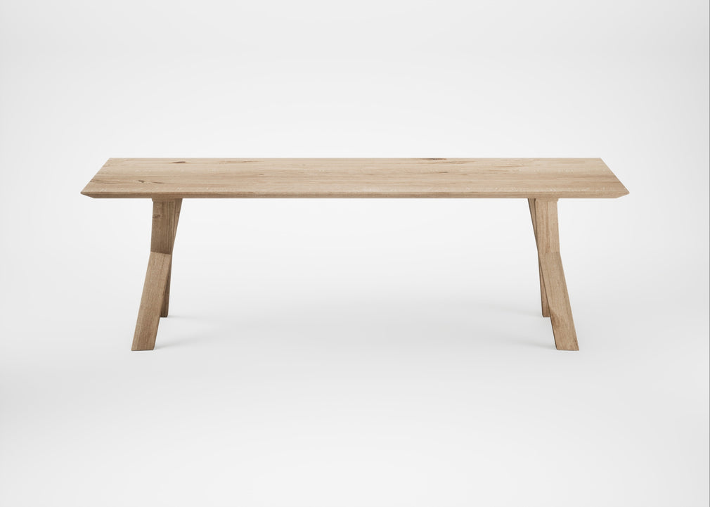 Bespoke Dining Table Oslo Blonde Oiled Oak / 240cm / 90cm