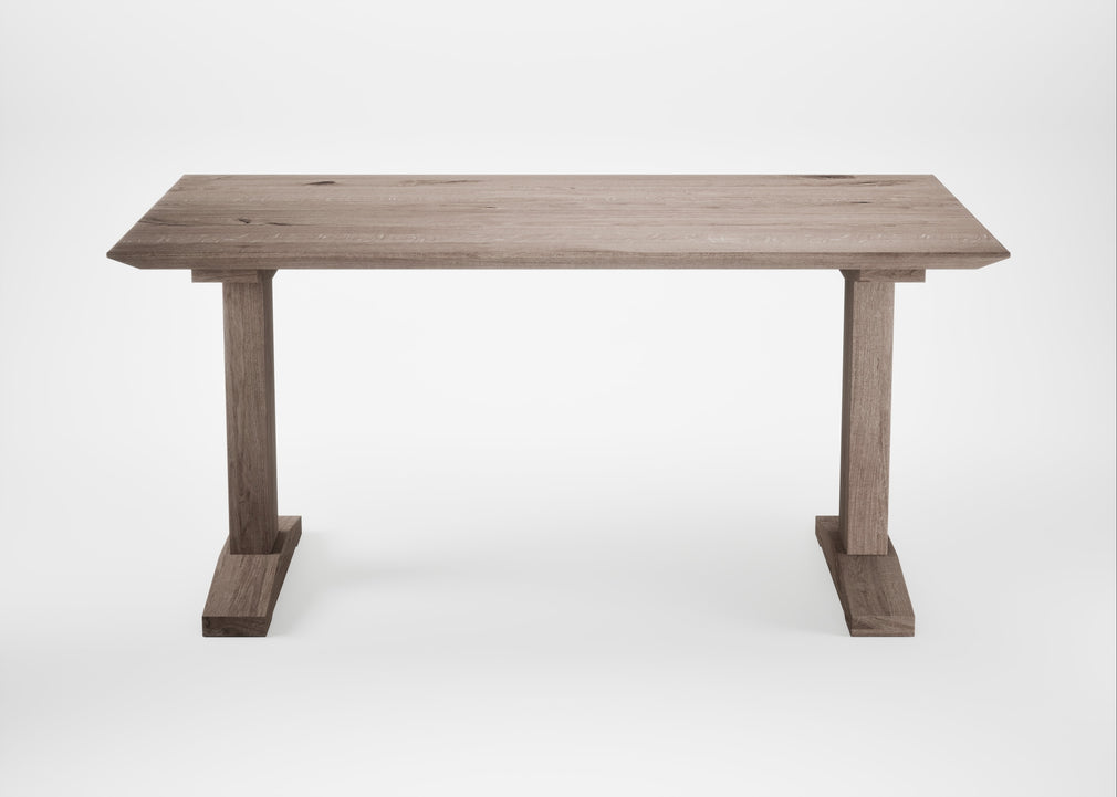 Bespoke Dining Table Lisbon Grey Oiled Oak / 160cm / 100cm