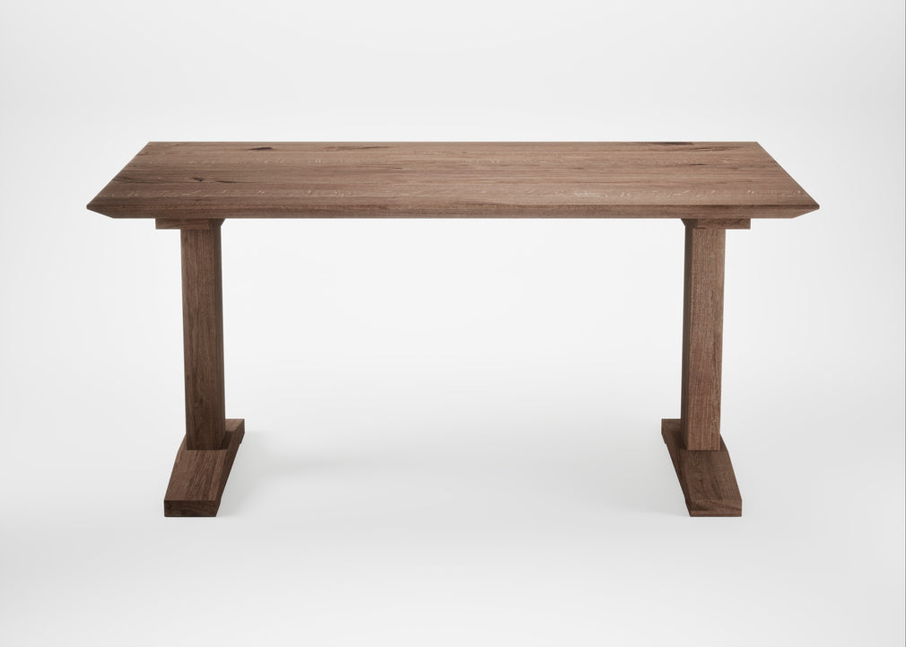 Bespoke Dining Table Lisbon Smoked Oiled Oak / 160cm / 100cm