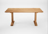 Bespoke Dining Table Lisbon Natural Oiled Oak / 180cm / 100cm