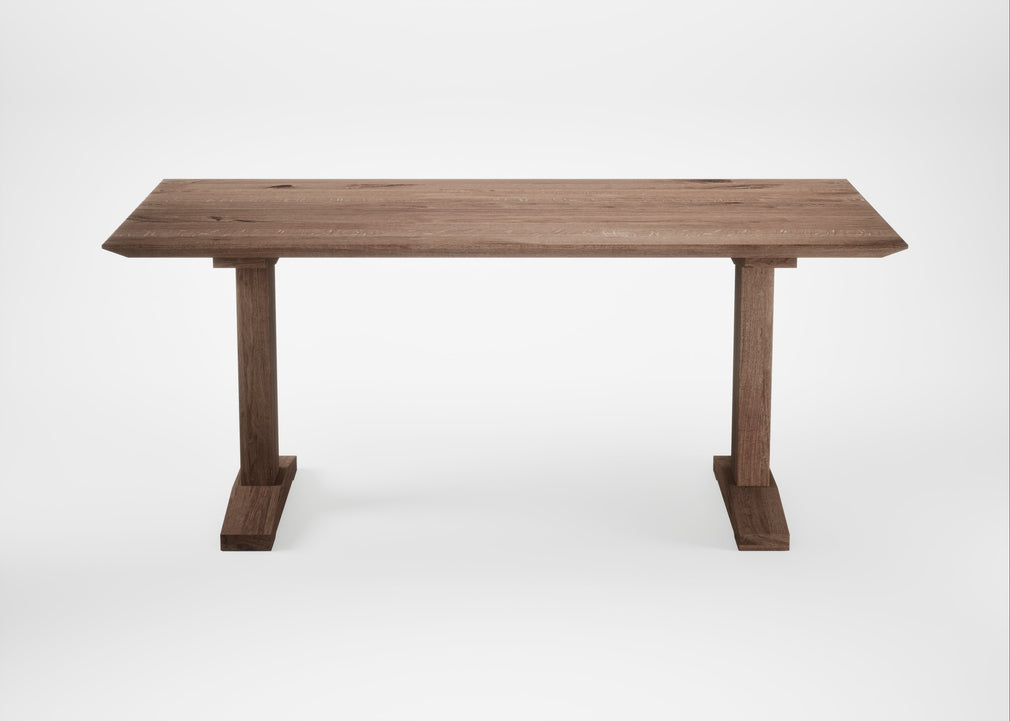 Bespoke Dining Table Lisbon Smoked Oiled Oak / 180cm / 100cm