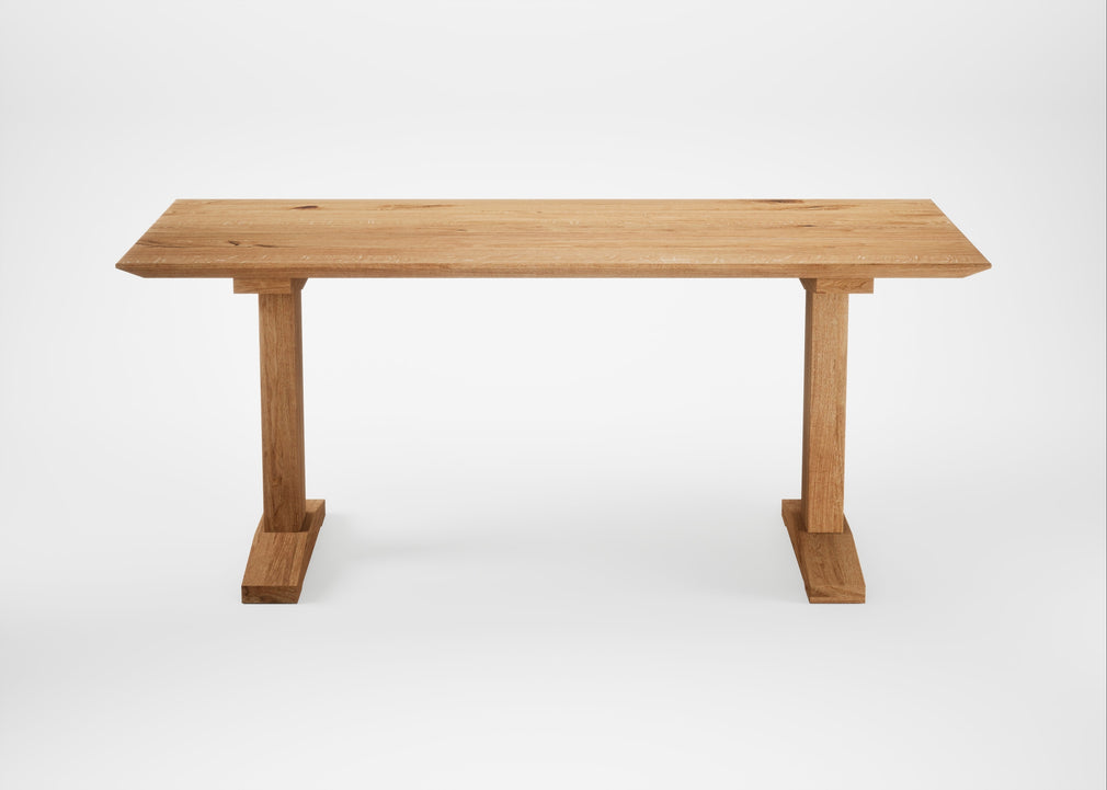Bespoke Dining Table Lisbon Natural Oiled Oak / 180cm / 90cm