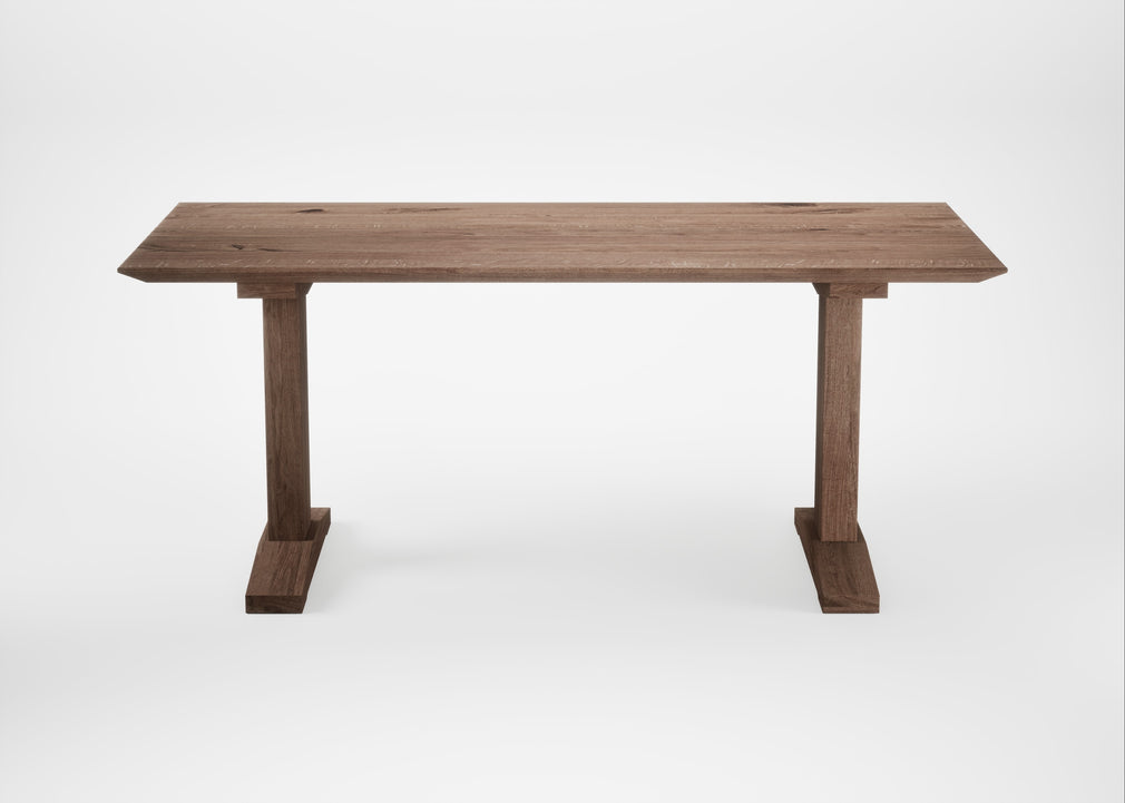 Bespoke Dining Table Lisbon Smoked Oiled Oak / 180cm / 90cm