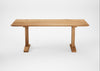 Bespoke Dining Table Lisbon Natural Oiled Oak / 200cm / 100cm