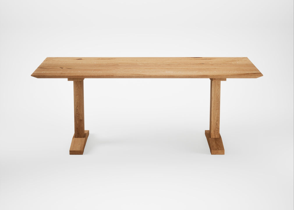 Bespoke Dining Table Lisbon Natural Oiled Oak / 200cm / 100cm