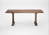 Bespoke Dining Table Lisbon Smoked Oiled Oak / 200cm / 100cm
