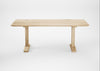 Bespoke Dining Table Lisbon White Oiled Oak / 200cm / 100cm