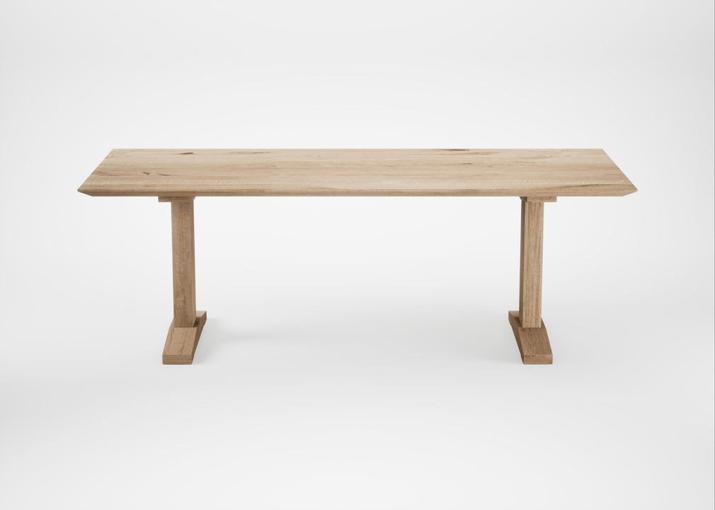 Bespoke Dining Table Lisbon Blonde Oiled Oak / 220cm / 100cm