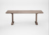 Bespoke Dining Table Lisbon Grey Oiled Oak / 220cm / 100cm