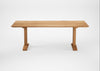 Bespoke Dining Table Lisbon Natural Oiled Oak / 220cm / 100cm