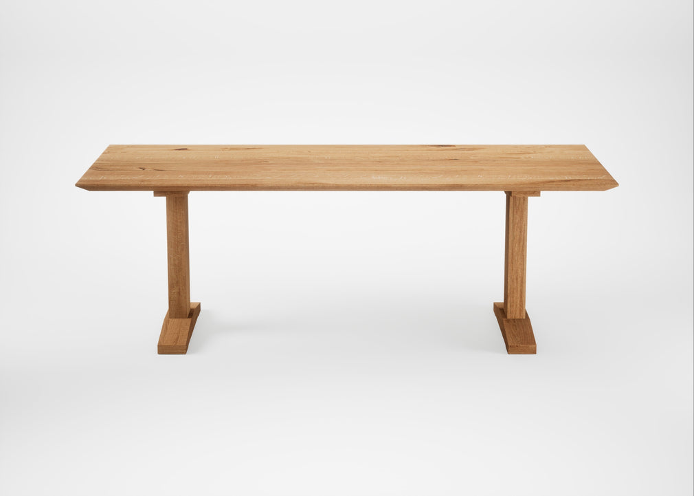 Bespoke Dining Table Lisbon Natural Oiled Oak / 220cm / 100cm
