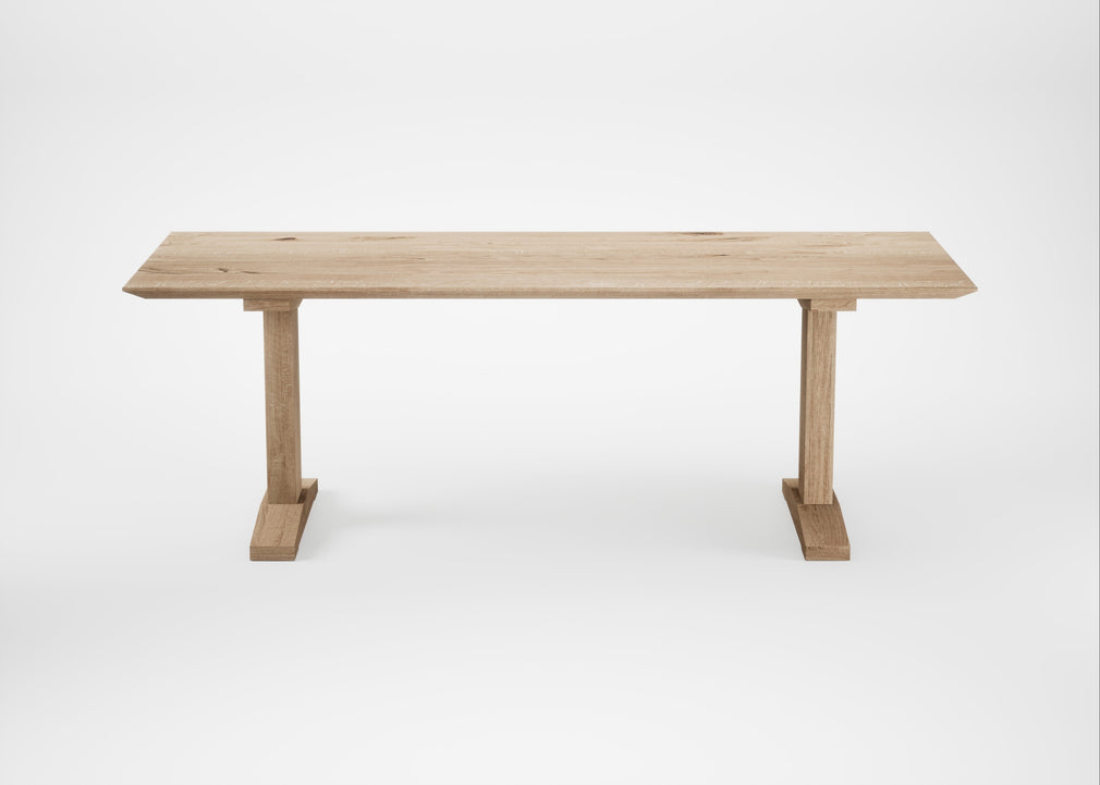 Bespoke Dining Table Lisbon Blonde Oiled Oak / 220cm / 90cm