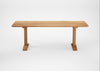 Bespoke Dining Table Lisbon Natural Oiled Oak / 220cm / 90cm