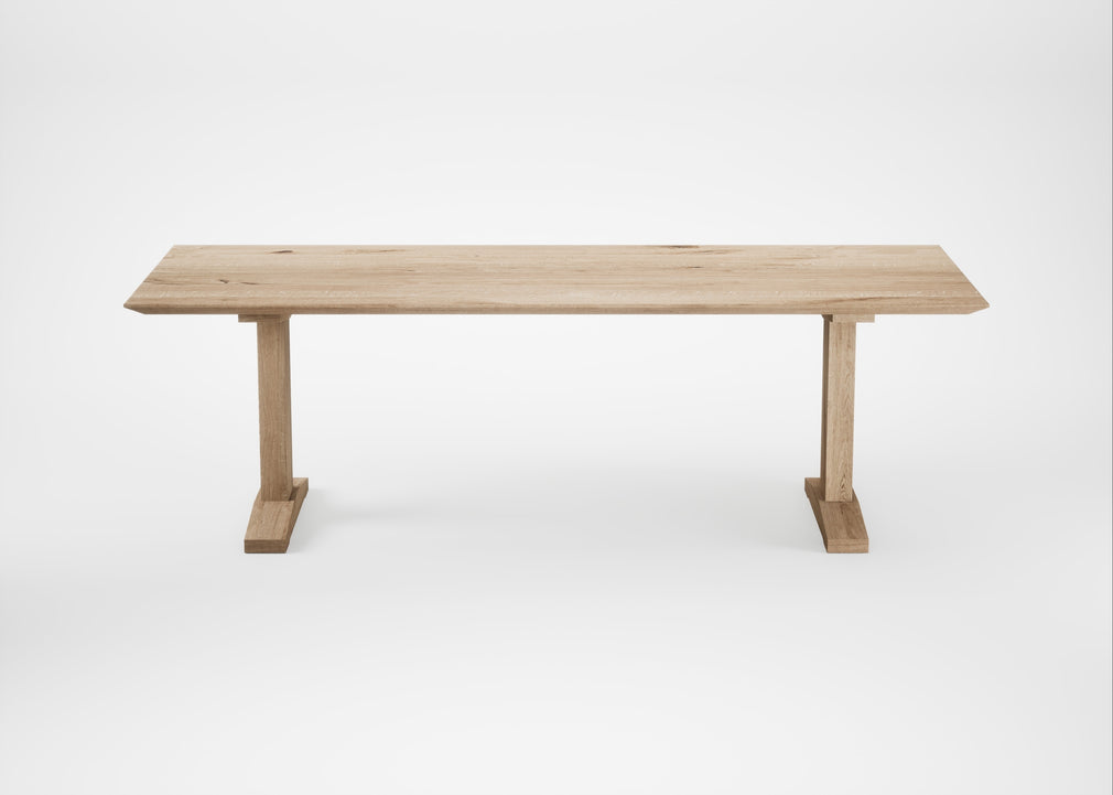 Bespoke Dining Table Lisbon Blonde Oiled Oak / 240cm / 100cm
