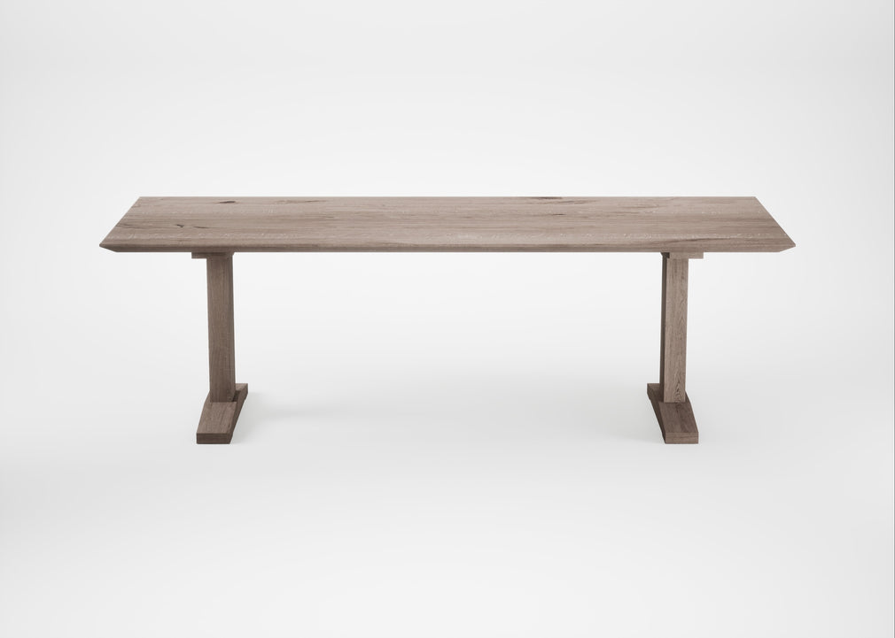Bespoke Dining Table Lisbon Grey Oiled Oak / 240cm / 100cm