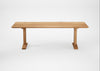 Bespoke Dining Table Lisbon Natural Oiled Oak / 240cm / 100cm