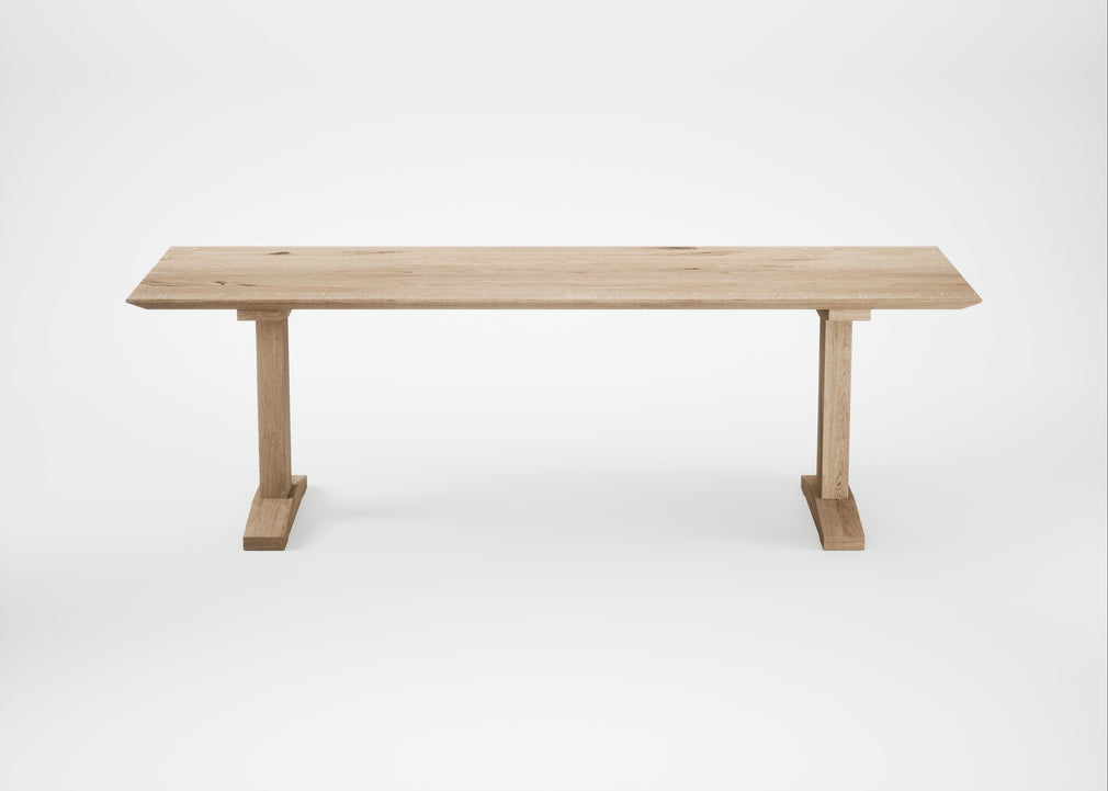 Bespoke Dining Table Lisbon Blonde Oiled Oak / 240cm / 90cm