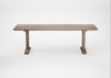 Bespoke Dining Table Lisbon Grey Oiled Oak / 240cm / 90cm