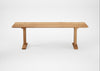 Bespoke Dining Table Lisbon Natural Oiled Oak / 240cm / 90cm