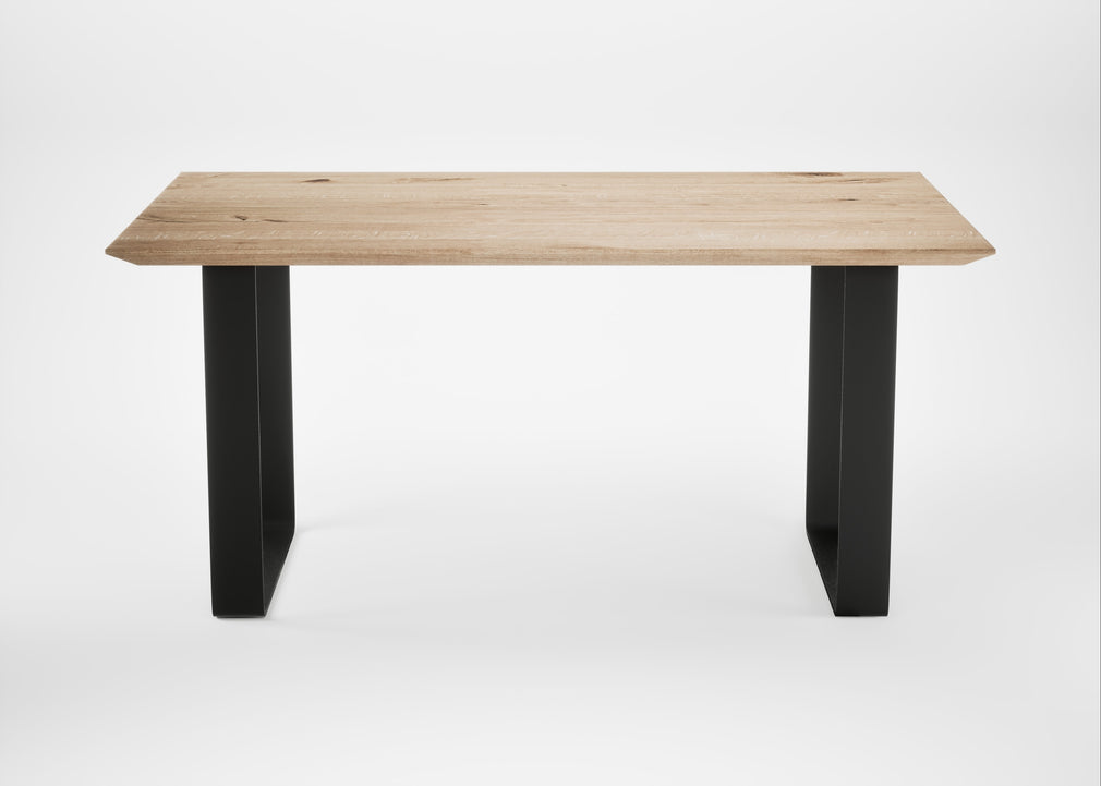 Bespoke Dining Table Prague Blonde Oiled Oak / 160cm / 100cm