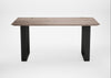 Bespoke Dining Table Prague Grey Oiled Oak / 160cm / 90cm