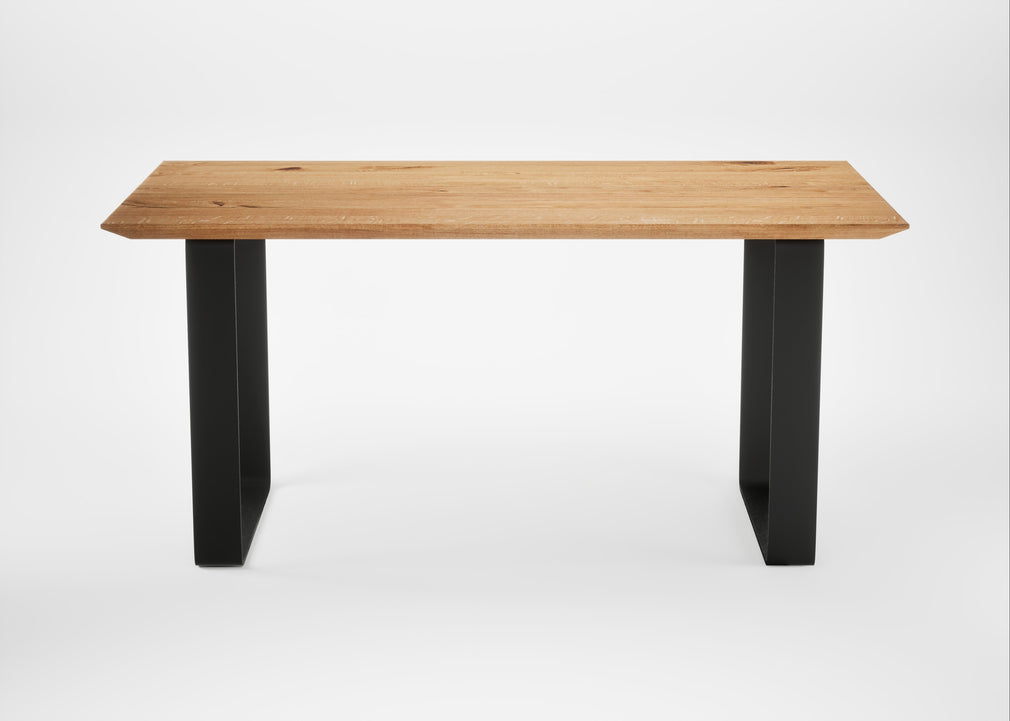 Bespoke Dining Table Prague Natural Oiled Oak / 160cm / 90cm