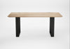 Bespoke Dining Table Prague Blonde Oiled Oak / 180cm / 90cm