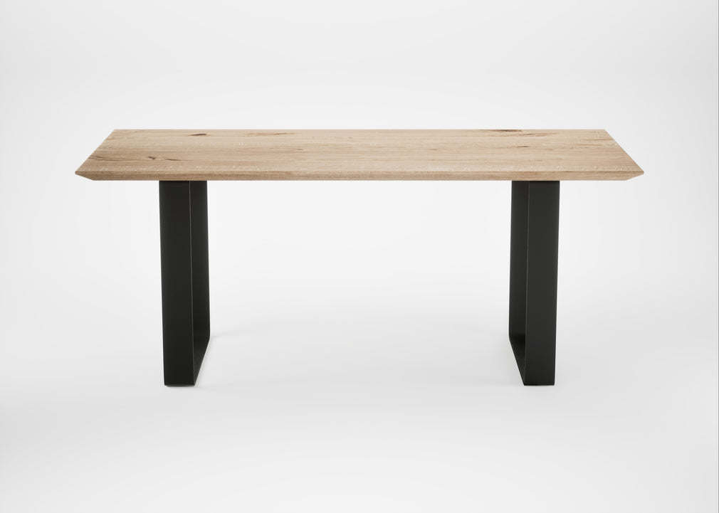 Bespoke Dining Table Prague Blonde Oiled Oak / 180cm / 90cm