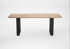 Bespoke Dining Table Prague Blonde Oiled Oak / 200cm / 90cm