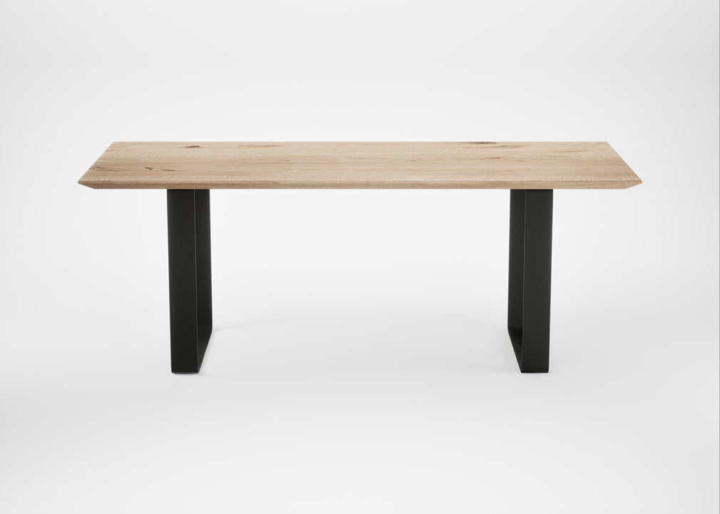 Bespoke Dining Table Prague Blonde Oiled Oak / 200cm / 90cm