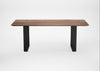 Bespoke Dining Table Prague Smoked Oiled Oak / 200cm / 90cm