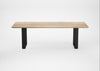 Bespoke Dining Table Prague Blonde Oiled Oak / 240cm / 100cm