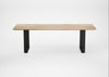 Bespoke Dining Table Prague Blonde Oiled Oak / 240cm / 90cm