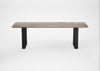 Bespoke Dining Table Prague Grey Oiled Oak / 240cm / 90cm
