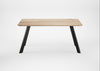 Bespoke Dining Table Madrid Blonde Oiled Oak / 160cm / 100cm