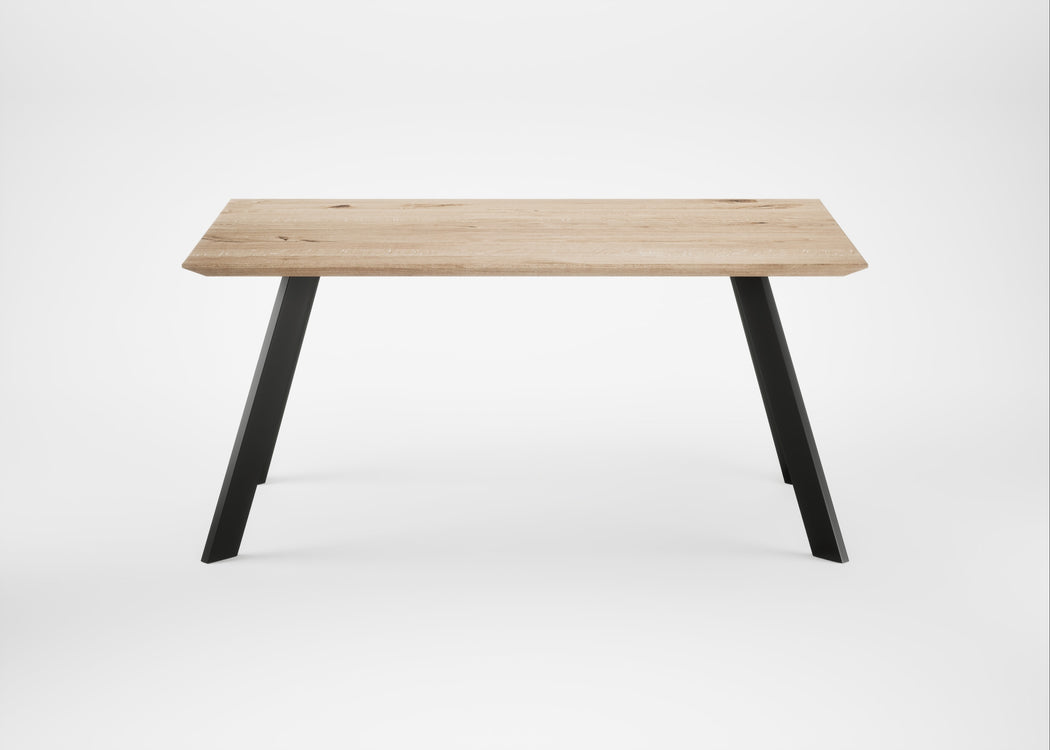 Bespoke Dining Table Madrid Blonde Oiled Oak / 160cm / 100cm