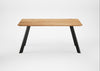 Bespoke Dining Table Madrid Natural Oiled Oak / 160cm / 100cm