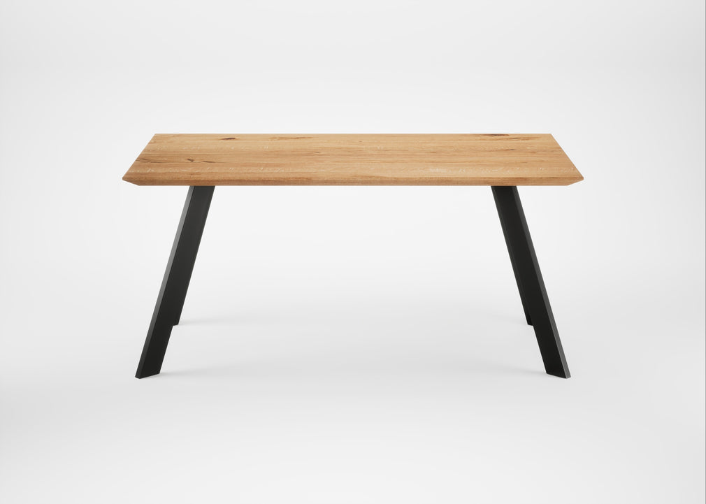 Bespoke Dining Table Madrid Natural Oiled Oak / 160cm / 100cm