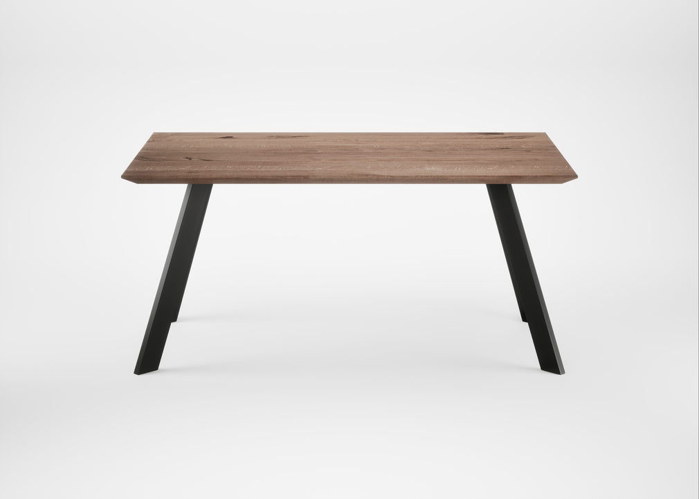 Bespoke Dining Table Madrid Smoked Oiled Oak / 160cm / 100cm