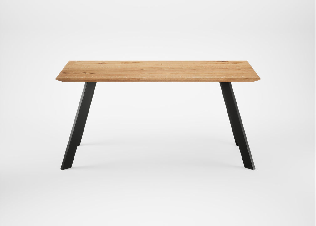 Bespoke Dining Table Madrid Natural Oiled Oak / 160cm / 90cm