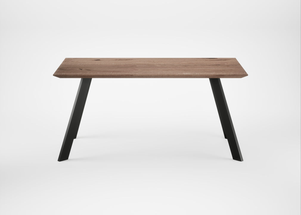 Bespoke Dining Table Madrid Smoked Oiled Oak / 160cm / 90cm