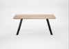 Bespoke Dining Table Madrid Blonde Oiled Oak / 180cm / 100cm