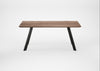 Bespoke Dining Table Madrid Smoked Oiled Oak / 180cm / 100cm