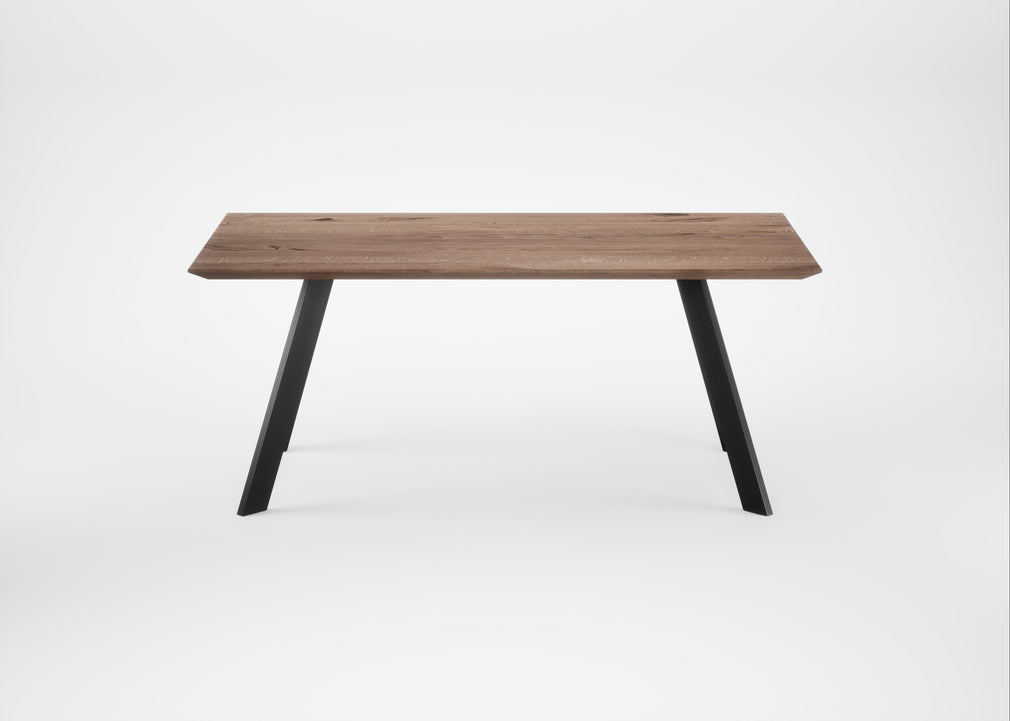 Bespoke Dining Table Madrid Smoked Oiled Oak / 180cm / 100cm