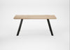 Bespoke Dining Table Madrid Blonde Oiled Oak / 180cm / 90cm